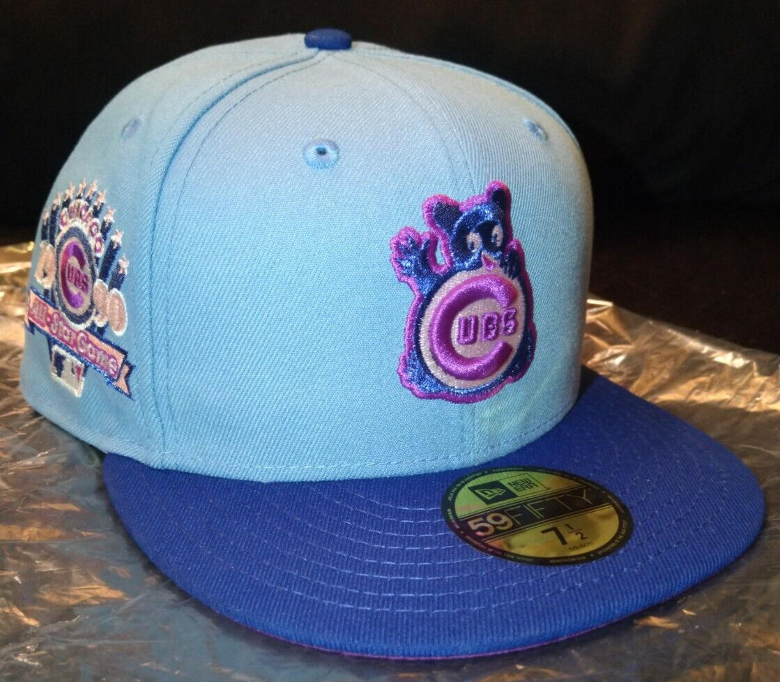 Casquette Visière Chicago Cubs – édition All Star Game 1990, Taille 7 1/4, Comme Neuve