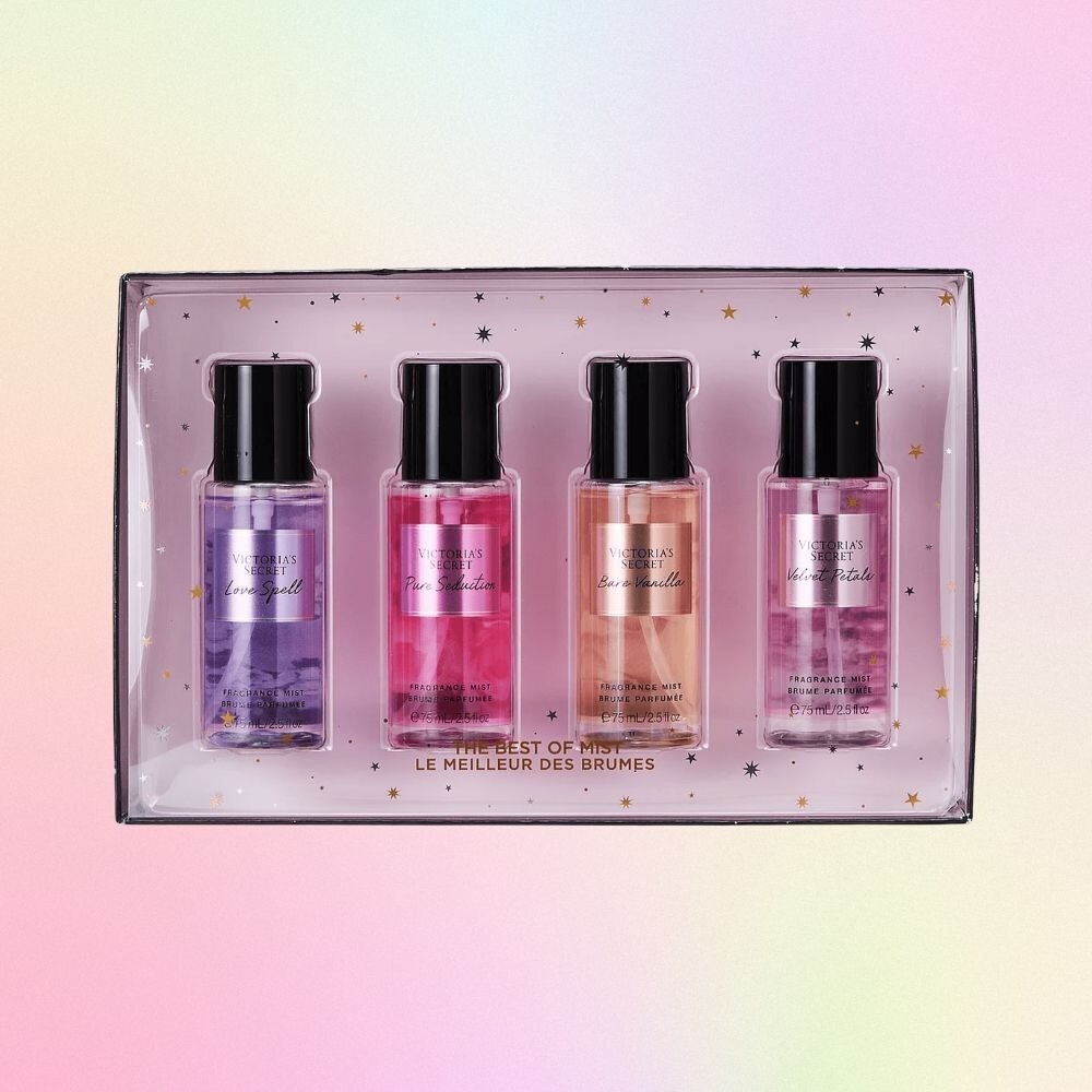 Victorias Secret Mini Mist Discovery Gift 4 piece Set 75ml/2.5 fl