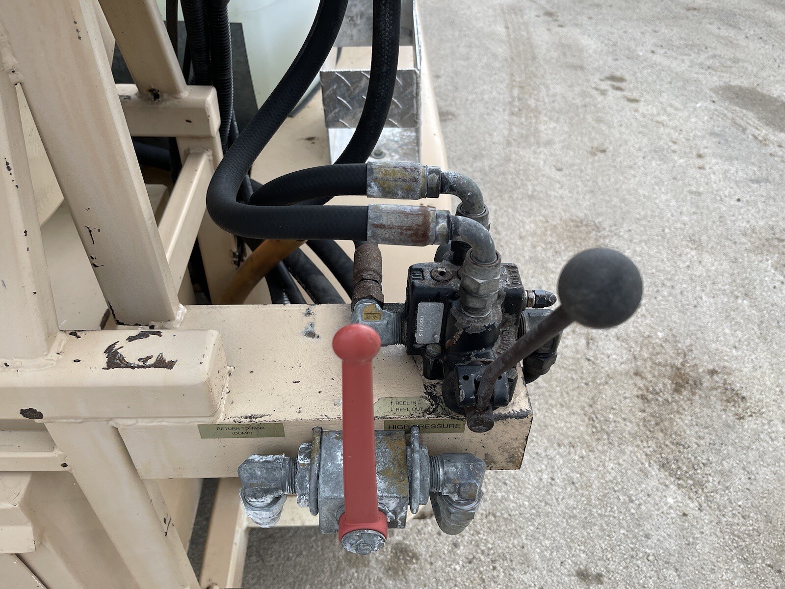 1993 HARBEN 4020 DUCT CLEANER JETTER DRAIN CLEANING DEERE DIESEL