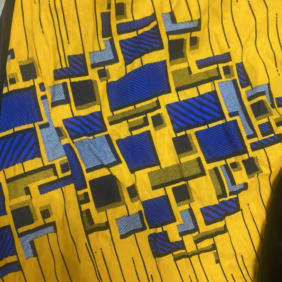 African Goddess Queen Witch Dress Costume Womens Halloween Black Velvet Cape -M - Image 4 of 4