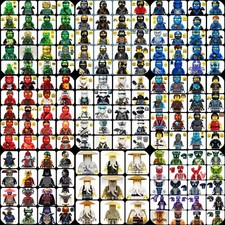 LEGO Ninjago Minifigura Garantizada - Kai Lloyd Jay Zane Cole Nya Wu 100% LEGO
