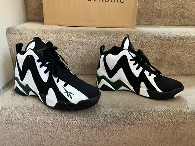 Worn/used Reebok Kamikaze 2 Mid 2013 Shawn Kemp Reignman Seattle
