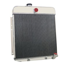 Aluminum 2 Row Radiator For 1949-1950 Plymouth Deluxe Special Deluxe Suburban L6