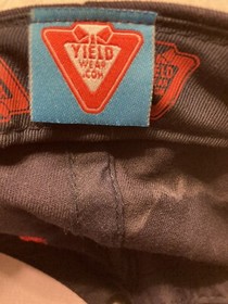 NES Rentals mens baseball cap blue embroidered adjustable 