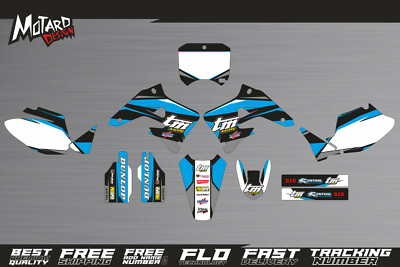 TM Racing Graphics kit 4 stroke 2004 2005 2006 2007 Decals Stickers Motocross MX