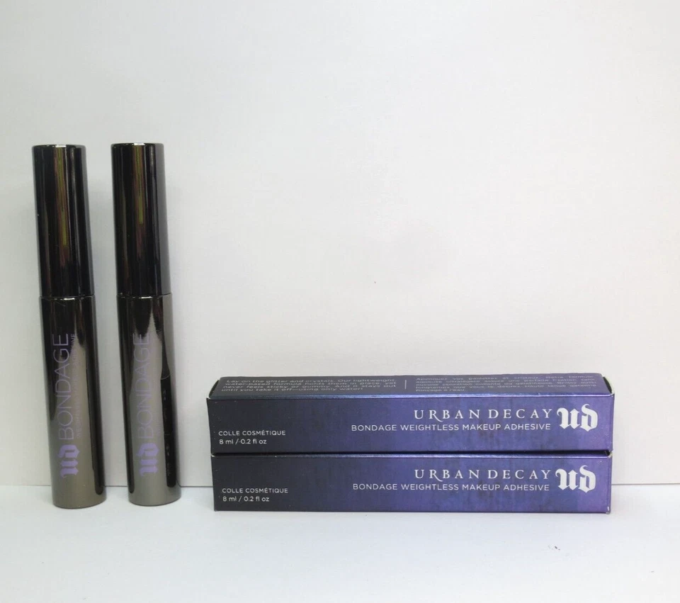 URBAN DECAY BONDAGE WEIGHTLESS MAKEUP ADHESIVE 0.2 OZ BOXED (LOT OF 2) - Image 2 of 2