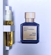 Oud Satin Mood Extrait de parfum by Maison Francis Kurkdjian 2ml Vial Spray New