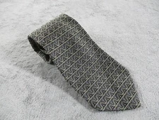 Robert Talbot Best of Class Tie Silk Mark Shale Black Make in USA EUC