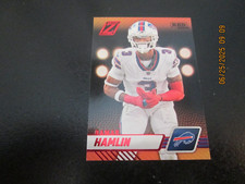 DAMAR HAMLIN BILLS 2023 PANINI ZENITH RED ZONE CARD #10