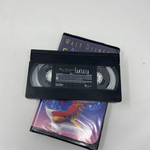 Disney's Fantasia VHS Black Clamshell - Picture 12 of 19