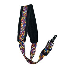 Saxophone Strap Rainbow Style Soft Padded Alto Tenor Bari Soprano Sax Neck Ha...