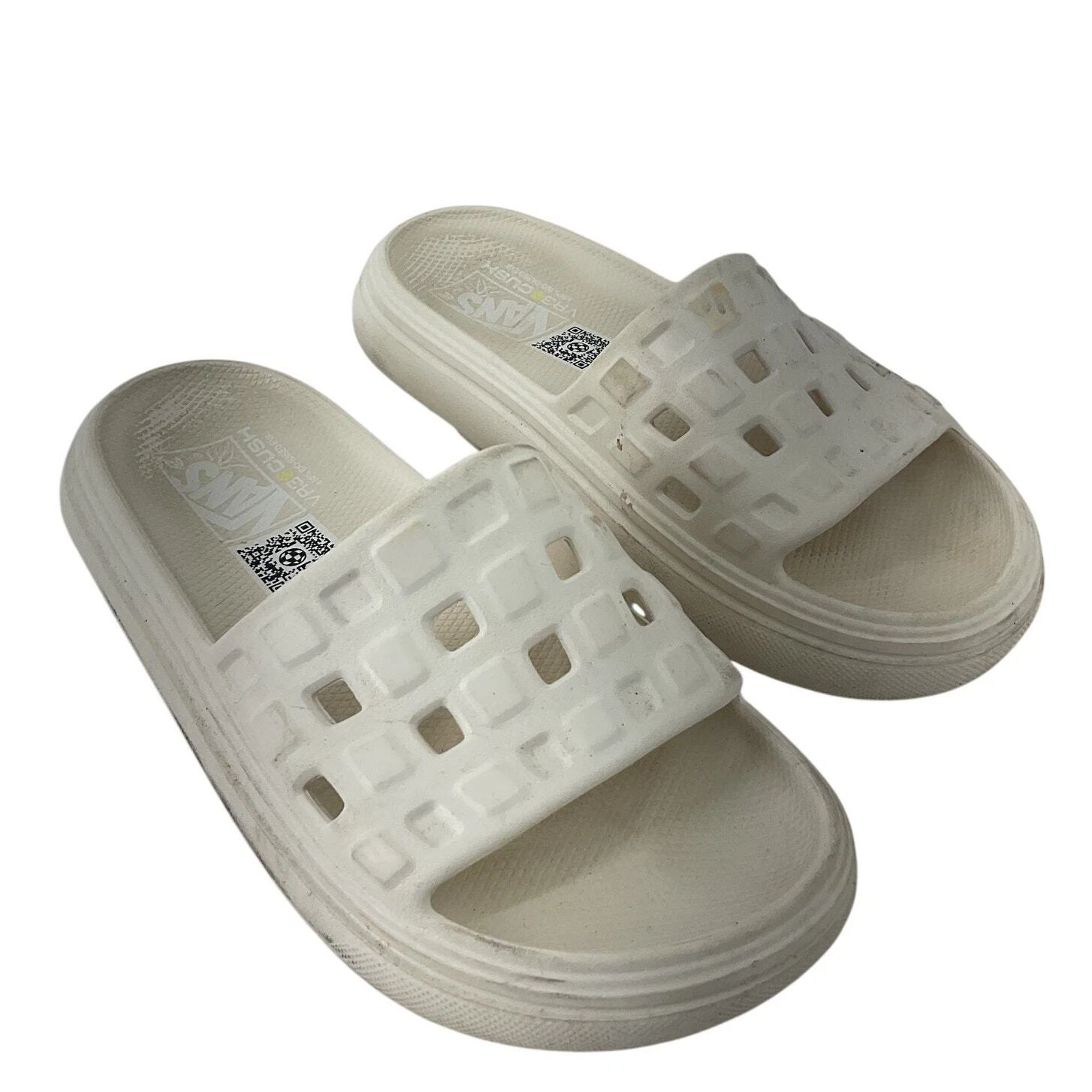 Vans V3R Cush sandali marshmallow slide donna taglia 7 usati