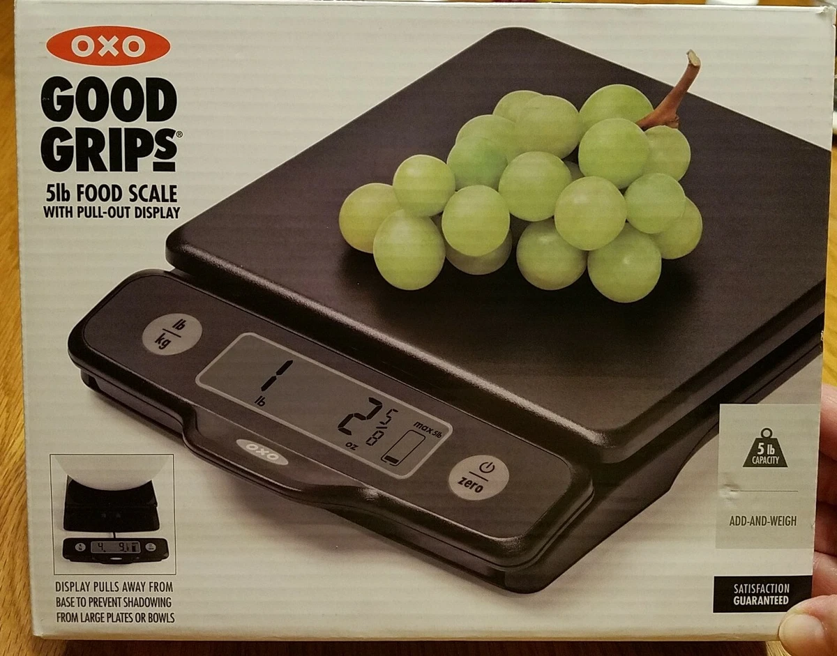 OXO 5-lb. Scale with Pull-Out Display 