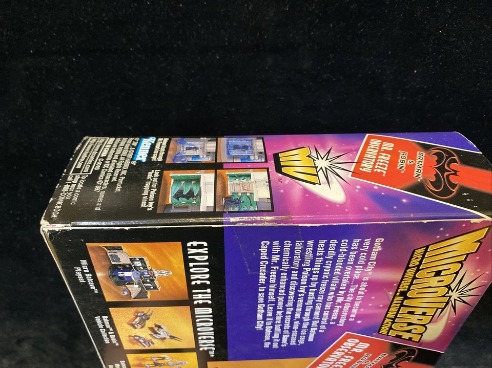 Kenner Mr Freeze Observatory Playset - Batman & Robin - Micro Vintage 1997