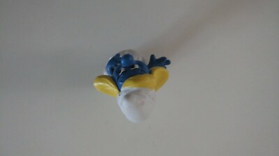 FIGURINE SCHTROUMPF PEYO 1978 SCHLEICH SCHTROUMPF patissier gâteau EUR