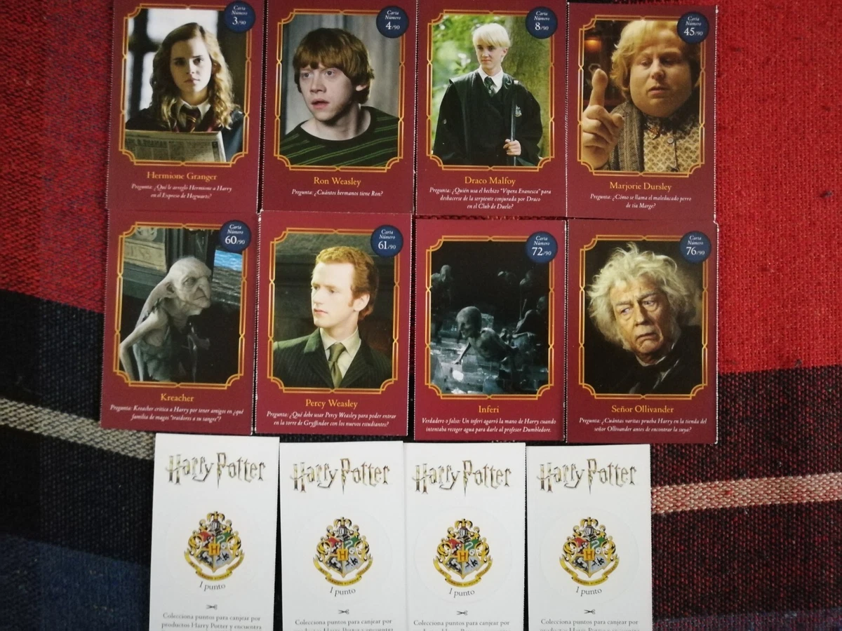 Lote de 48 cartas Harry Potter Wizarding World Carrefour 2020 4