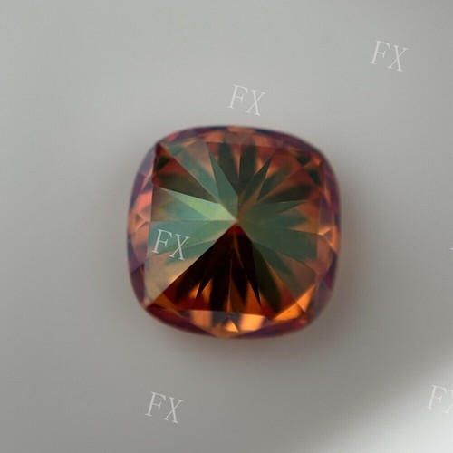 5x5~10x10 mm granato rosso VVS1 cuscino pietra moissanite sciolta con certificato - Foto 7 di 7