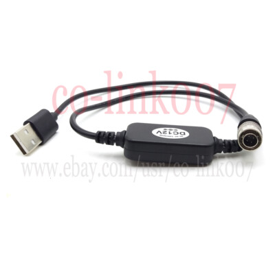 USB To Hirose 4Pin Power Cable For Sound Device SD 688/644 ZOOM F4 F8 Power Cord
