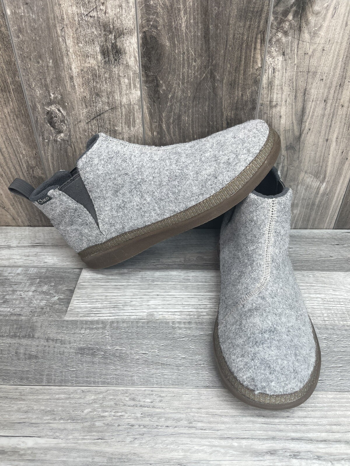 Chaco Women's Revel Chelsea Pull On Booties Boots US 10.5 Slip On Gray |  eBay