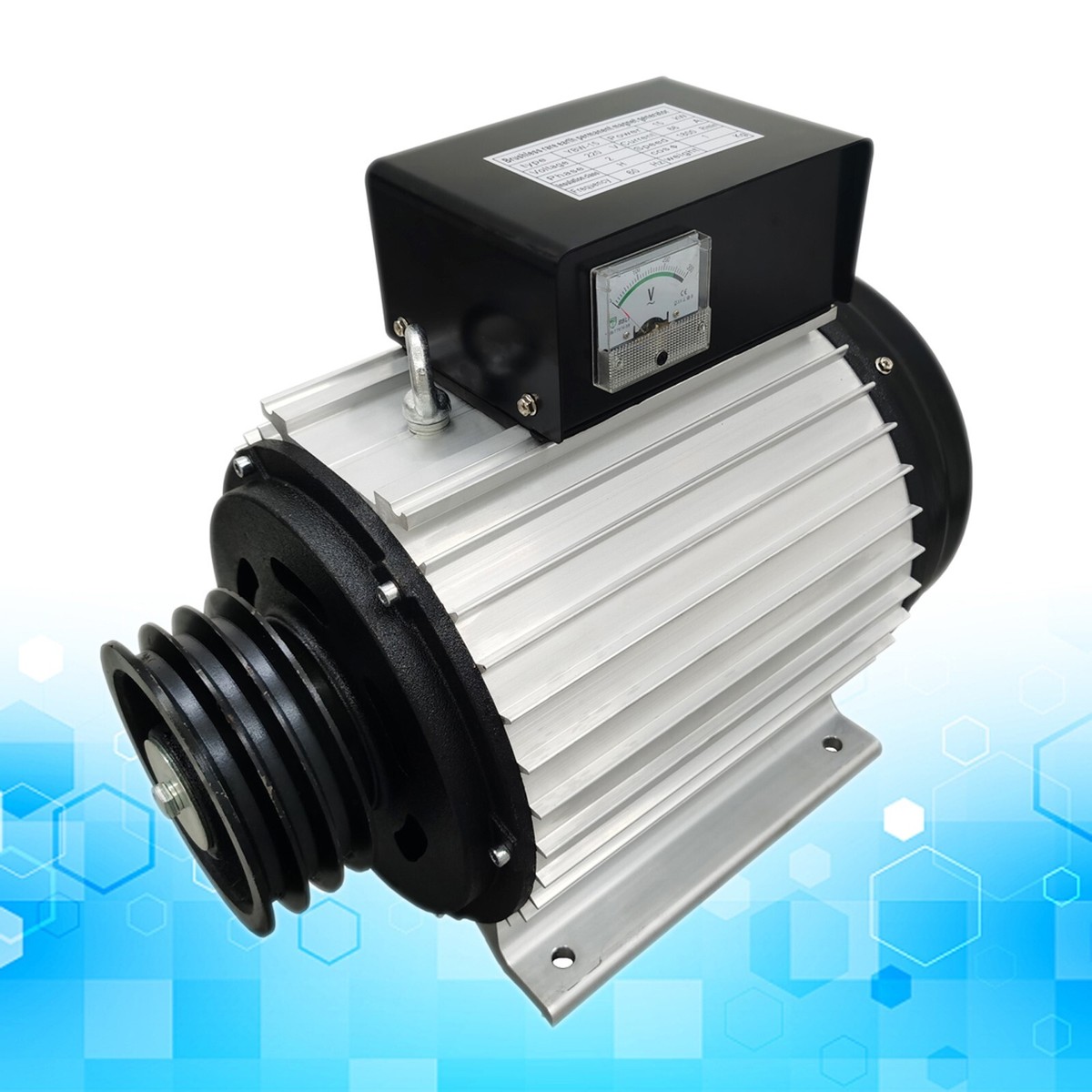 220V 1PH 60HZ 15KW Permanent Magnet Generator Dynamo 1800RPM