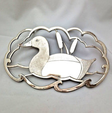 Topfuntersetzer Metall Ente Vintage Frankreic...