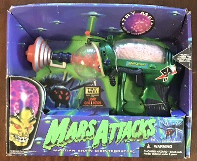 2 1996 Mars Attacks! Martian Brain Disintegrators / Topps Inc | eBay