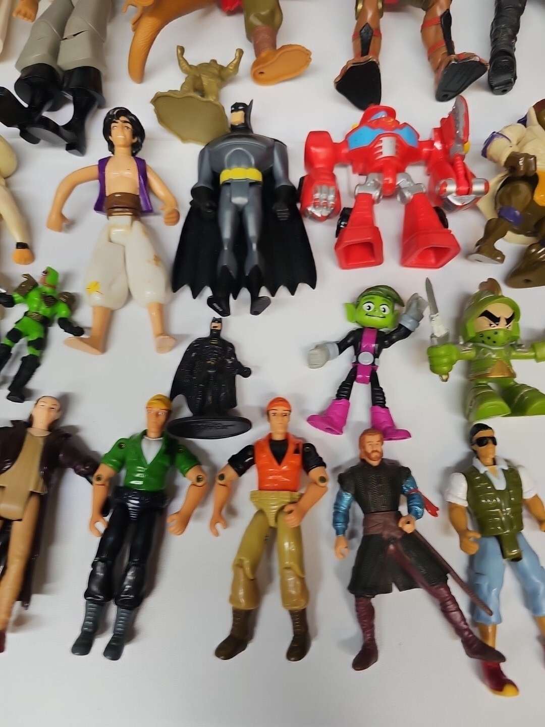 Vintage to Current Action Figure & Vehicle Lot Of 45 Reseller Bulk Lot