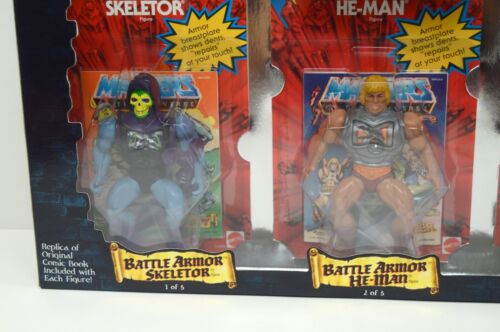 MOTU, Gedenkausgabe He-Man Figuren 5er-Pack, versiegelte Box, neu in Verpackung, Moss Man - Bild 5 von 10