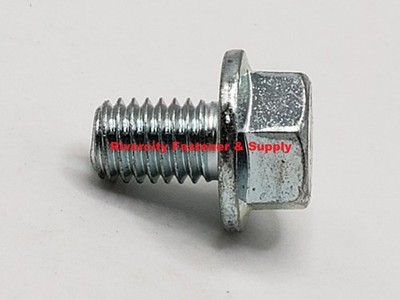 100) M8-1.25 x 12 J.I.S. Small Head Hex Flange Bolts M8x12 Screws