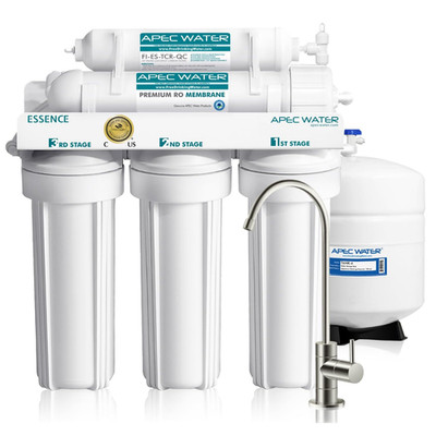 APEC Water ROES-50, 5-Stage Under Sink Reverse Osmosis Water Filter System