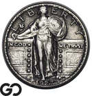 1927 Standing Liberty Quarter, Choice AU