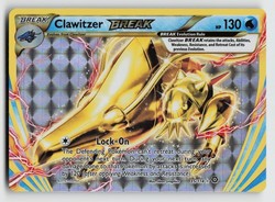 Clawitzer BREAK 35/114 XY - Steam Siege Holo Rare