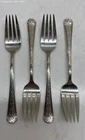 (B) Towle Old Brocade Sterling Silver Forks 148 Grams