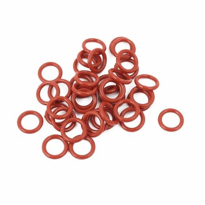 40pcs 1.5mm Thick Heat Oil Resistant Mini O-Ring Rubber Sealing Ring 9mm OD  *hh