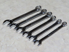 Snap-on Tools Oxim 5mm-9mm Metric Midget Combination 6 Point Wrench Set 6 Piece