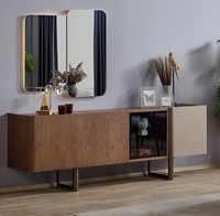 Designer Sideboard Mit Spiegel Modern Wohnzimmer MöBel.