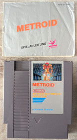 NINTENDO NES Spiel Metroid - seltene Bienengr&auml;ber Version Small Box