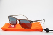 NEW RAY-BAN RB 4435 6765/R5 CLEAR BROWN AUTHENTIC SUNGLASSES 59-18