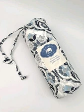 New! John Robshaw Textiles Palita Lapis Blue Standard Quilted Pillow Sham Cotton