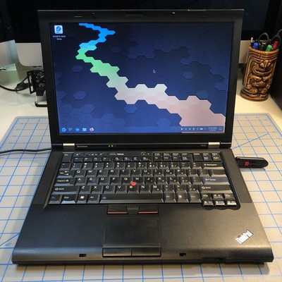 Lenovo Thinkpad T410 Laptop Fedora Linux Core i5 2.4GHz 6gb Ram 465gb HDD