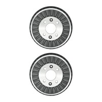 2 Bremstrommeln Ø 273 Mm Ø 13,7 Mm Hella FüR U.A. Renault Clio