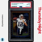 2000 BOWMAN CHROME #236 TOM BRADY RC ROOKIE PSA 8