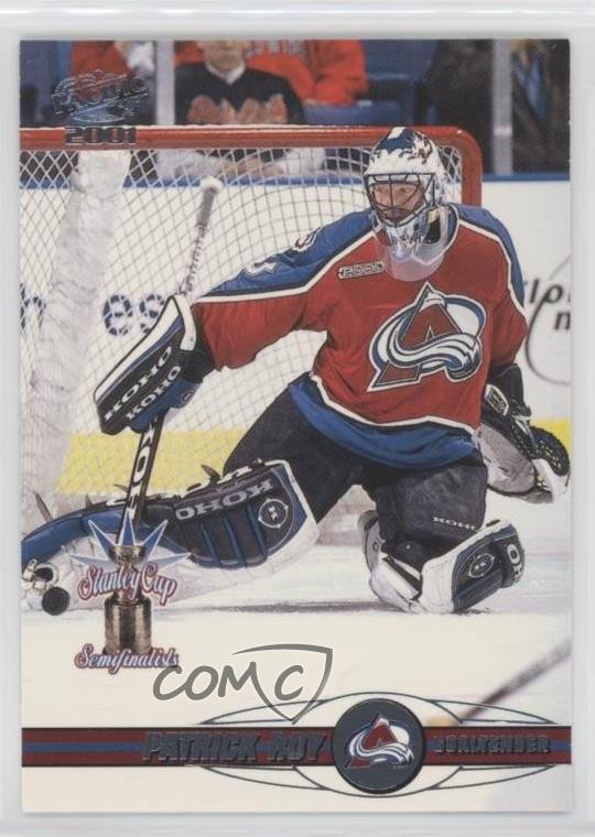 2000-01 Pacific Patrick Roy #120 HOF g2x