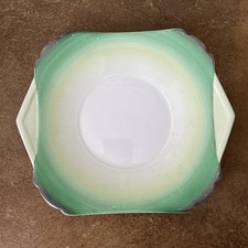 Antique 1920s Art Deco, Shelley (Pattern 12323) Cake or Sandwich Serving Plate