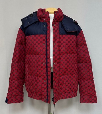 Gucci GG Jacke Daunen Canvas Wattierung (110) 121052723 [U]
