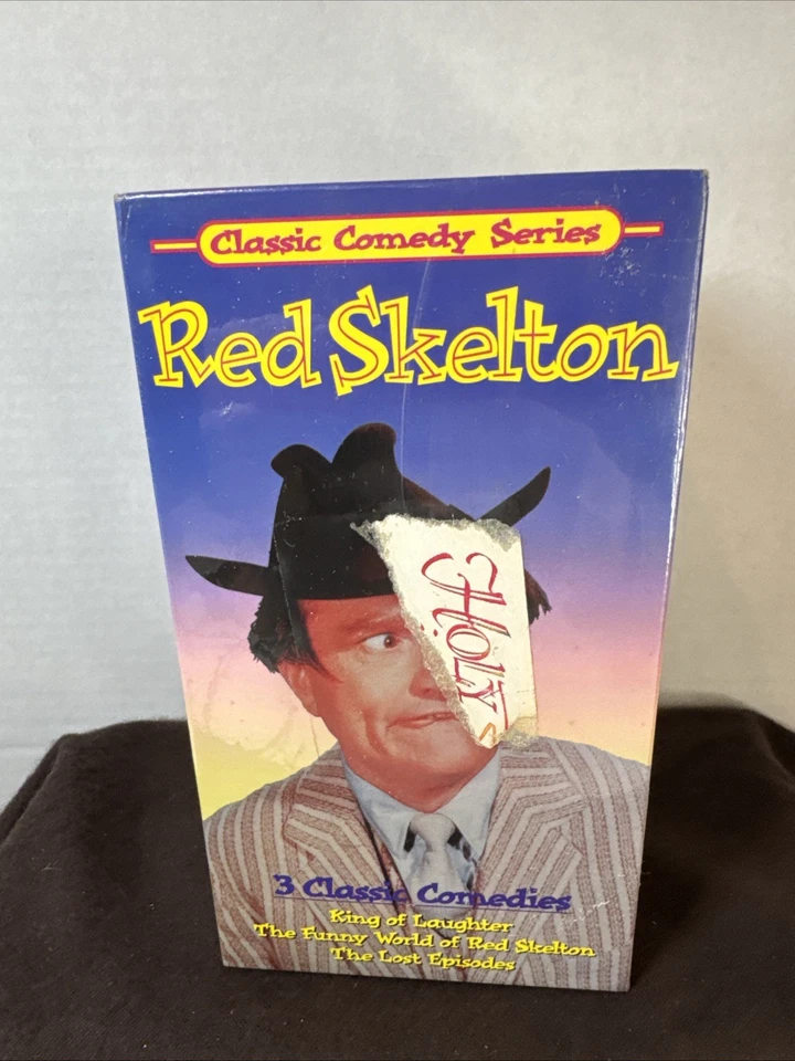 NEW FACTORY SEALED VHS 3 TAPE SET RED SKELTON CLASSIC COMEDIES KING LAUGHTER '95 - Image 3 of 4