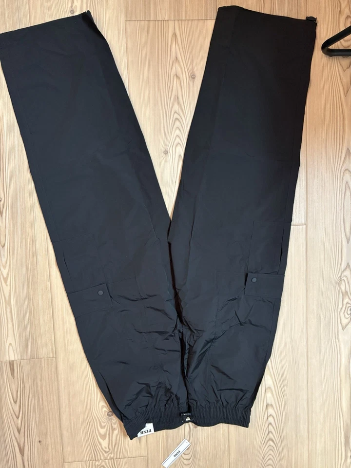 Victoria's Secret Rosa, Pantalones Carga Paracaídas Negros, Talla M Nuevos Con Etiquetas Foto 4 de 4