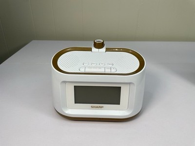 Sharp Digital Alarm Clock w/ Ceiling Projection Dual Alarm Snooze Tested SKU0252