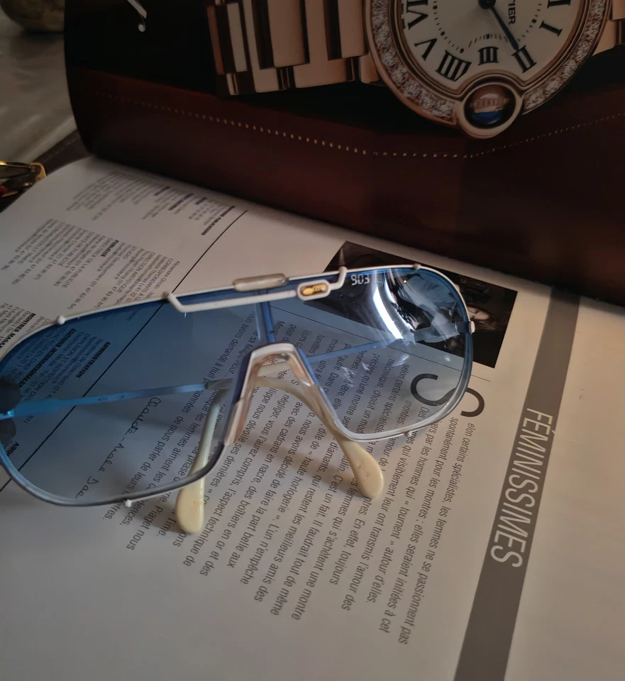 lunettes de soleil Vintage 80s Cazal 903 - Photo 2/4