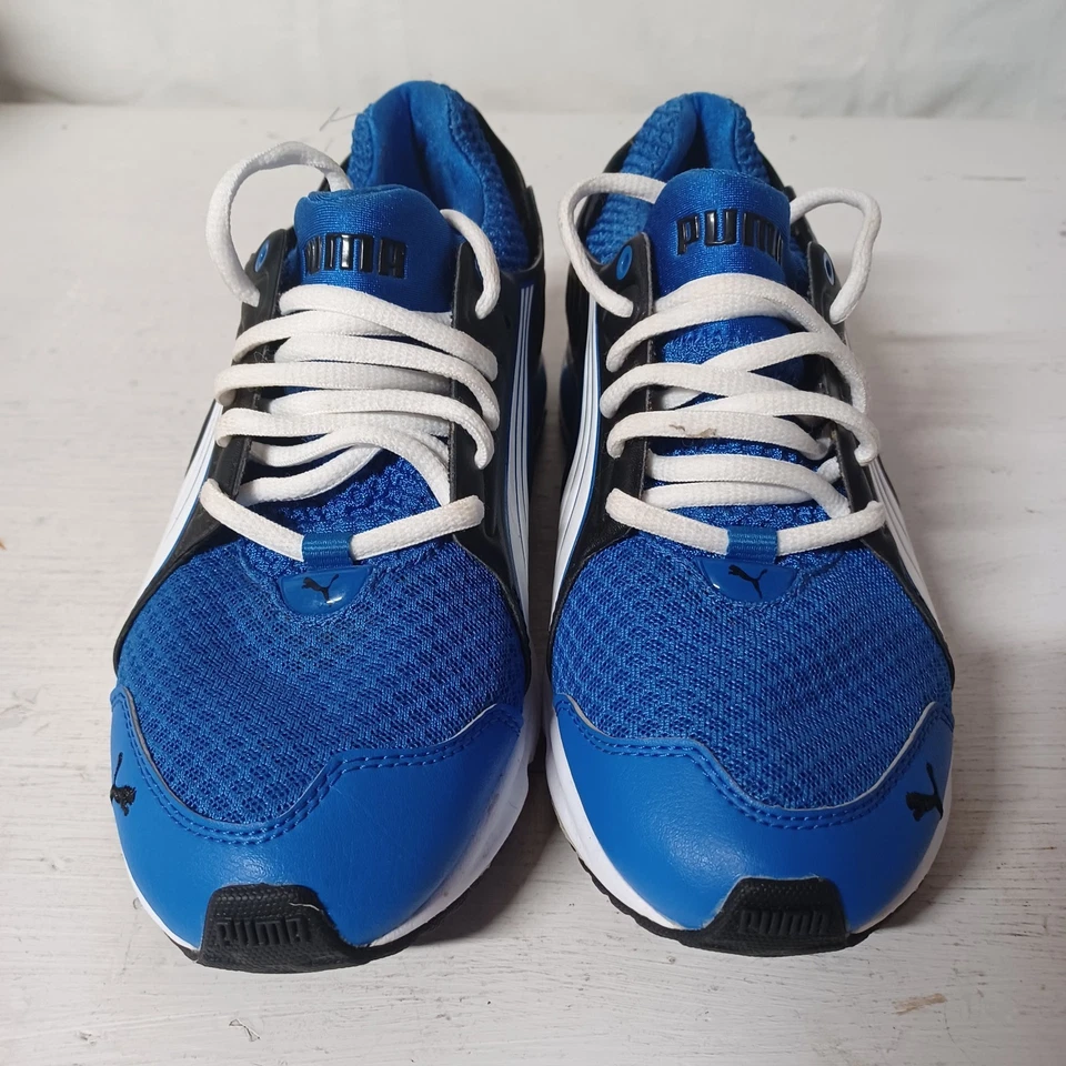 Zapatos con cordones Puma Power Tech Blaze azul/blanco/negro para niños talla 5 Foto 3 de 4